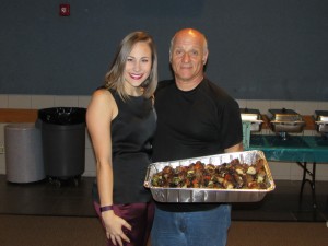 Kelsey Diamantis, Bobby Orfanos of Zorba's Taverna